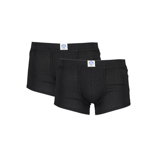 North Sails Black Cotton Underwear North Sails