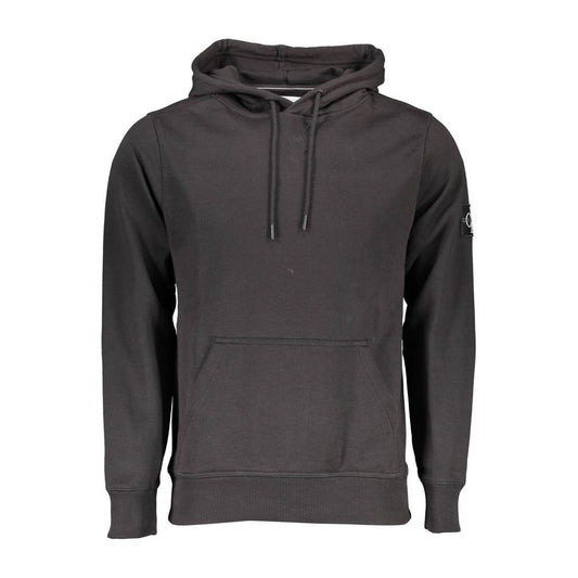 Calvin Klein Black Cotton Men Sweater Calvin Klein