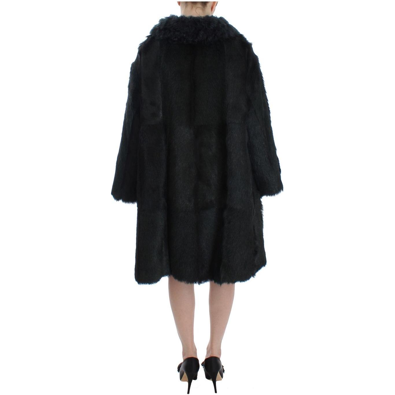 Dolce & Gabbana Exquisite Shearling Coat Jacket Dolce & Gabbana