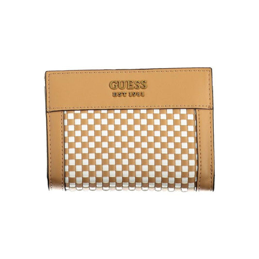 Guess Jeans Brown Polyethylene Women Wallet Guess Jeans