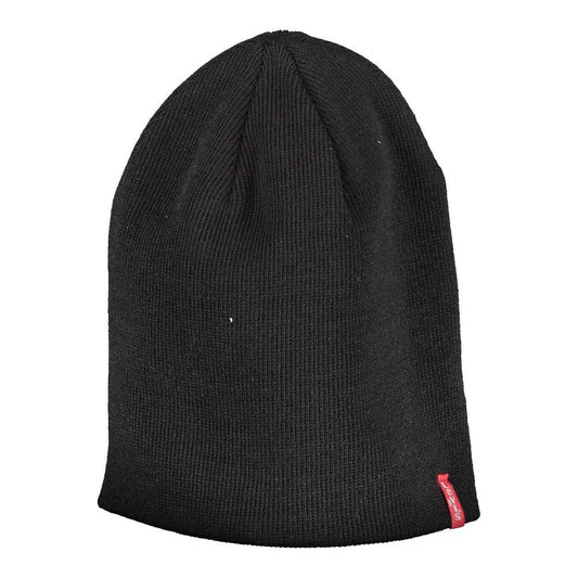 Levi's Black Acrylic Men Cap Levi's