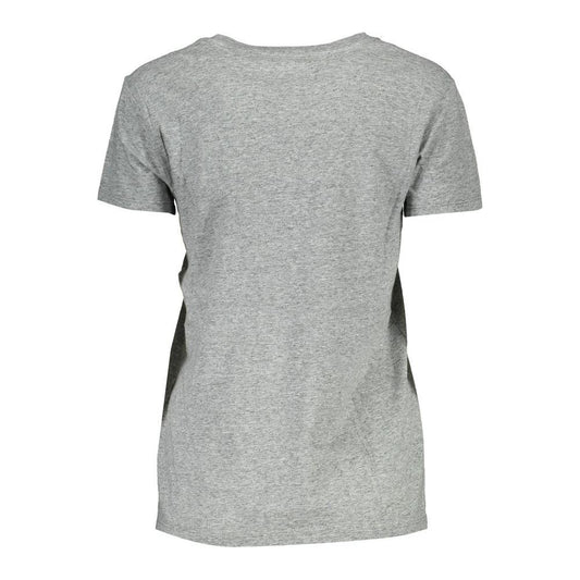 Levi's Gray Cotton Women T-Shirt Levi's