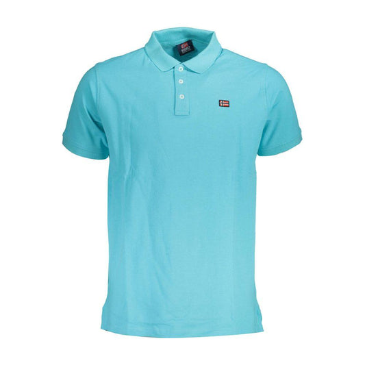 Norway 1963 Light Blue Cotton Polo Shirt Norway 1963