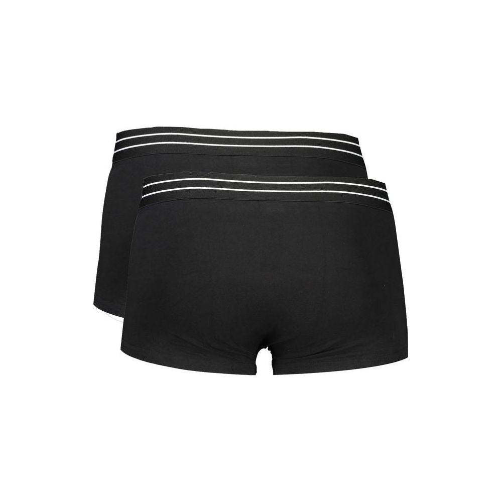 Cavalli Class Black Cotton Men Boxer