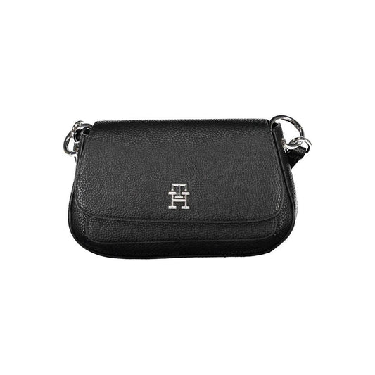 Tommy Hilfiger Black Polyethylene Women Handbag Tommy Hilfiger