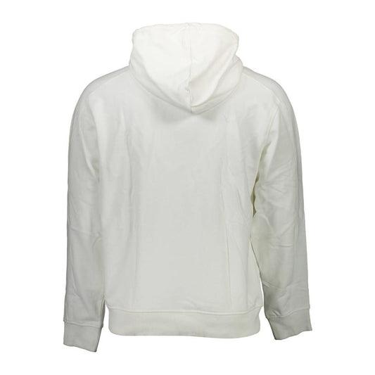 Calvin Klein White Cotton Men Sweater Calvin Klein