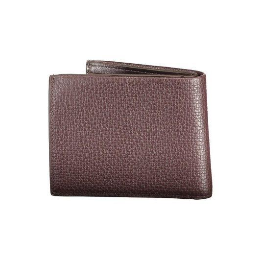 Calvin Klein Brown Leather Men Wallet Calvin Klein