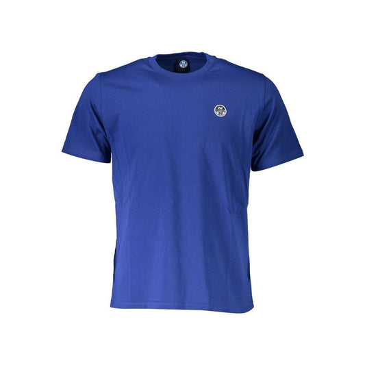 North Sails Blue Cotton Men TShirt North Sails