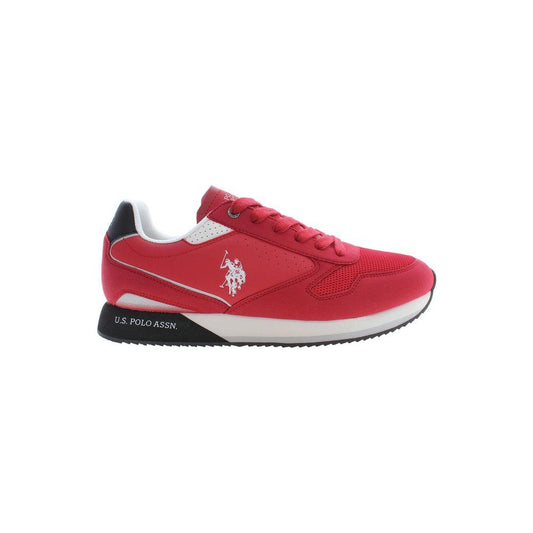 U.S. POLO ASSN. Red Polyester Men Sneaker U.S. POLO ASSN.