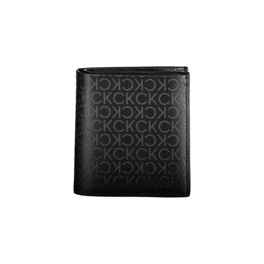 Calvin Klein Black Polyester Men Wallet Calvin Klein