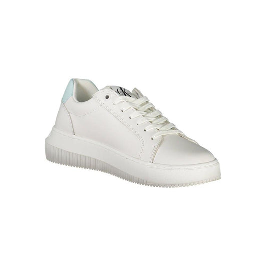 Calvin Klein White Leather Women Sneaker Calvin Klein