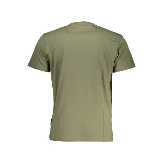 Napapijri Green Cotton Men T-Shirt