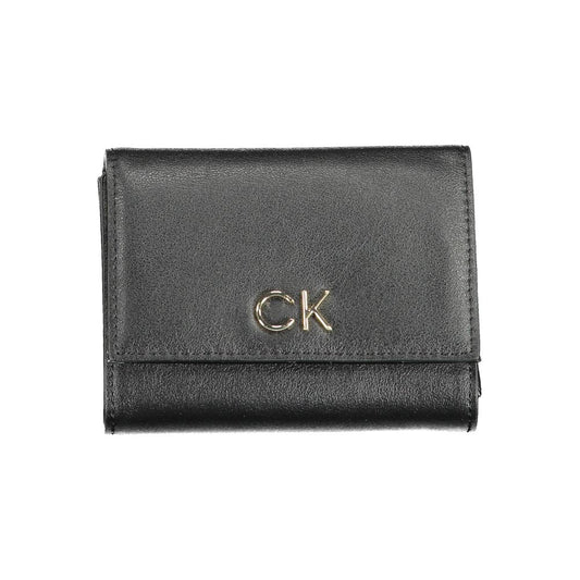 Calvin Klein Black Polyethylene Women Wallet Calvin Klein