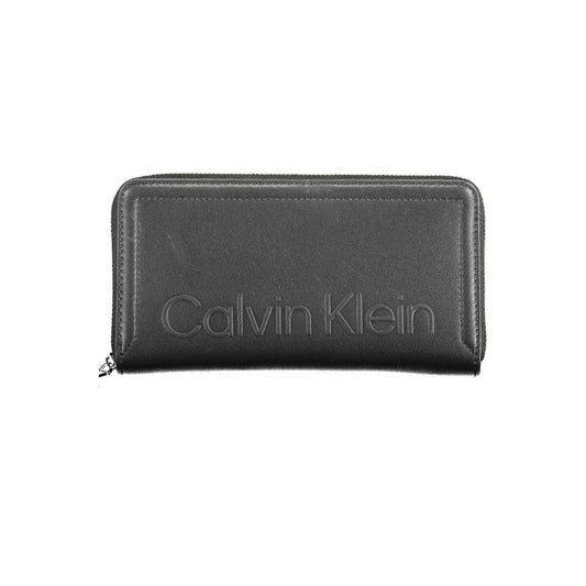 Calvin Klein Black Polyethylene Women Wallet Calvin Klein