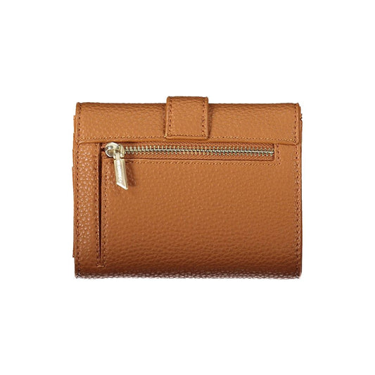 Calvin Klein Brown Polyester Women Wallet Calvin Klein