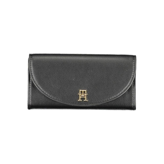 Tommy Hilfiger Black Polyethylene Women Wallet Tommy Hilfiger