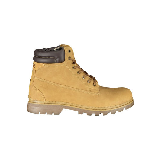 Carrera Vibrant Yellow Lace-Up Fashion Boots Carrera