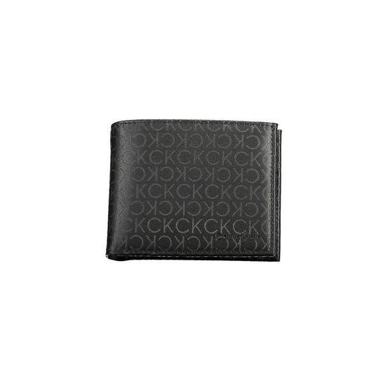 Calvin Klein Black Polyester Men Wallet Calvin Klein