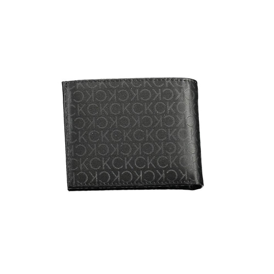 Calvin Klein Black Polyester Men Wallet Calvin Klein