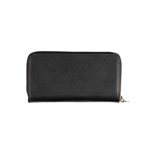 Tommy Hilfiger Black Polyethylene Women Wallet Tommy Hilfiger