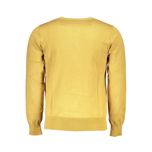 U.S. Grand Polo Yellow Nylon Sweater U.S. Grand Polo