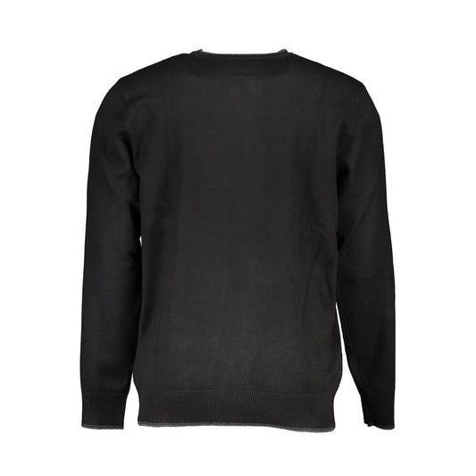 U.S. Grand Polo Black Nylon Sweater U.S. Grand Polo