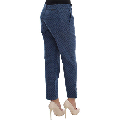 Dolce & Gabbana Polka Dotted Stretch Capri Jeans