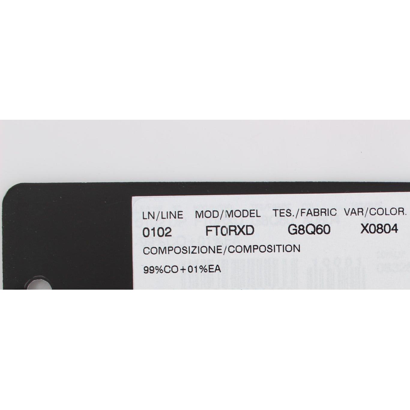 بنطلون جينز كابري منقط أنيق من دولتشي آند غابانا