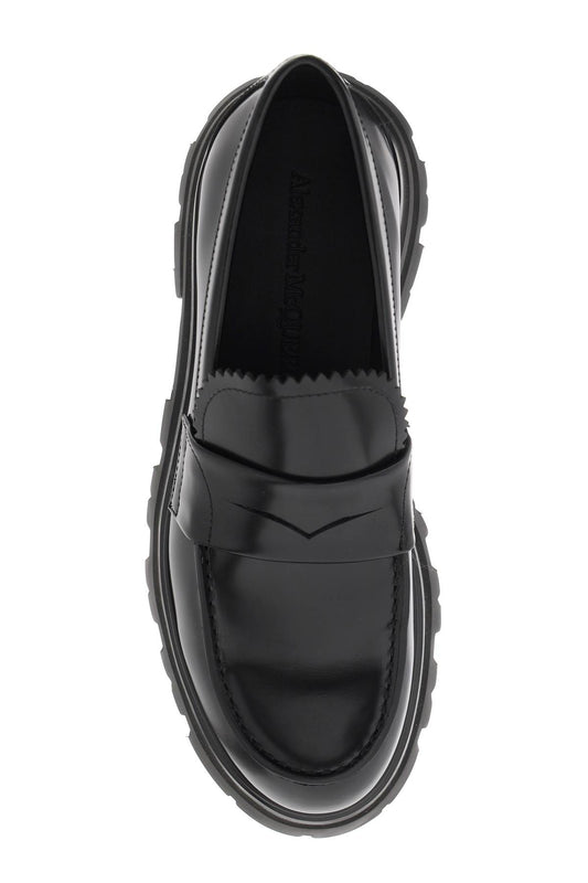 Alexander Mcqueen brushed leather wander loafers Loafers Alexander Mcqueen