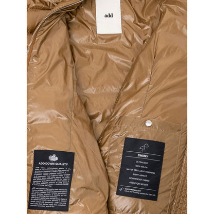 Add Bronze Polyamide Jackets And Coat