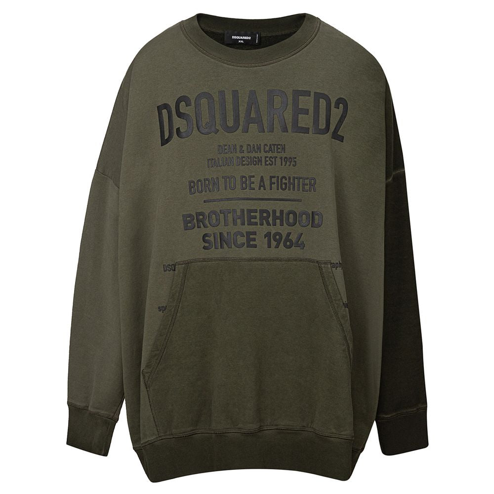 سترة قطنية خضراء من Dsquared²