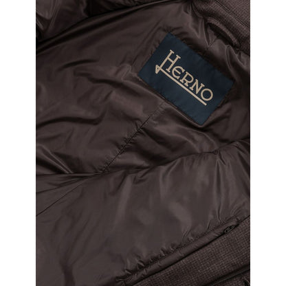 Herno Brown Wool Jackets & Coat