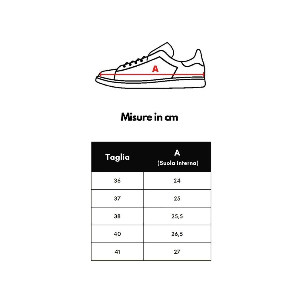 حذاء رياضي أنيق من الجلد القطني باللون الوردي من Bally