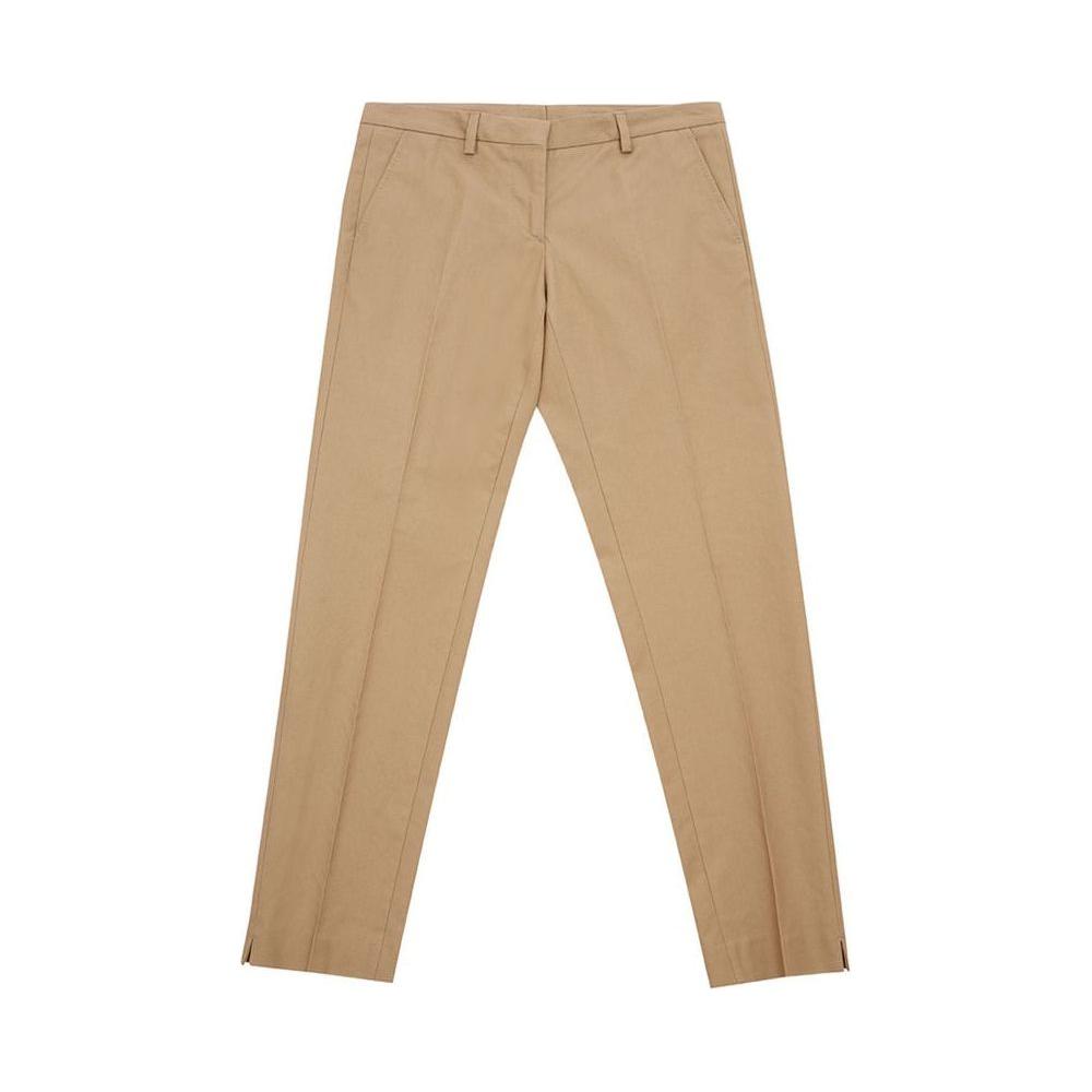 Lardini Brown Cotton Chino Pants