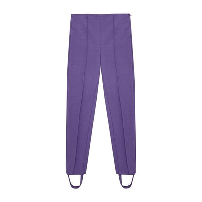 Lardini Purple Viscose Athletic Pants