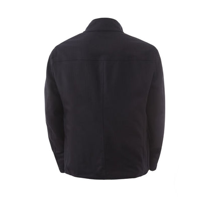 Lardini Blue Wool Coat
