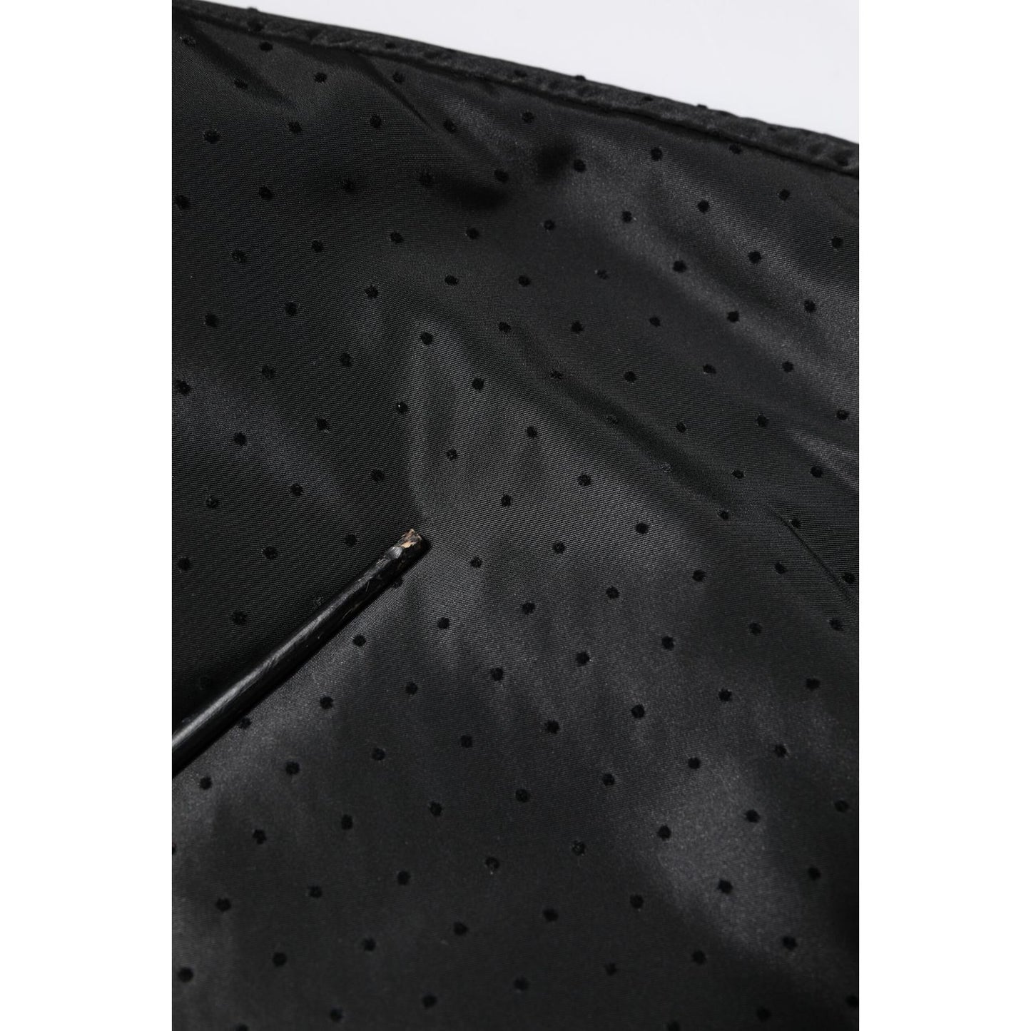 Dolce & Gabbana Black Long Sleeves Full Zip Bomber Jacket