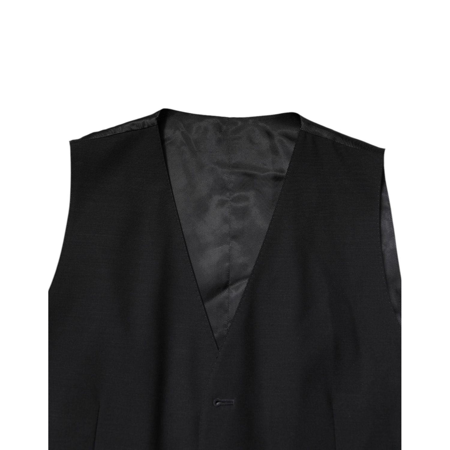 Dolce & Gabbana Dark Gray Single Breasted Formal 3 Piece Suit