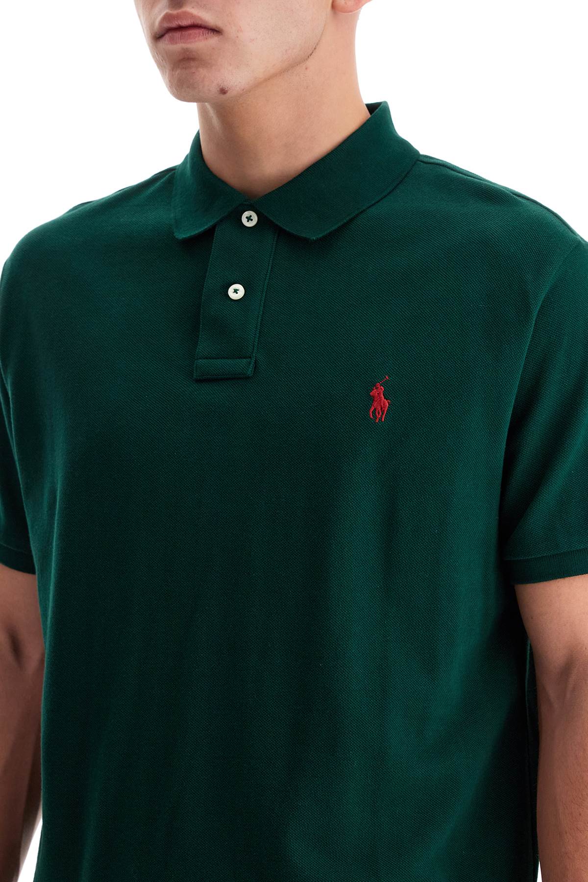 Polo Ralph Lauren custom slim fit short sleeve polo shirt