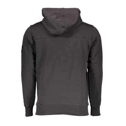 Calvin Klein Black Cotton Men Sweatshirt