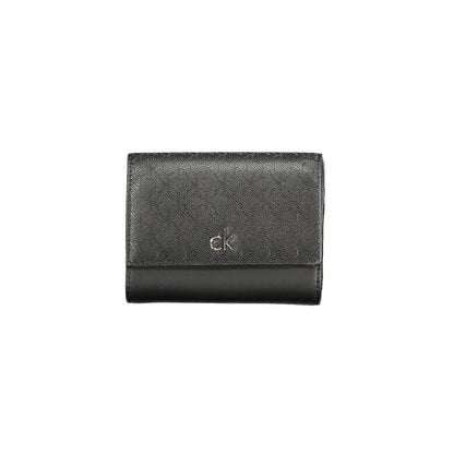 Calvin Klein Black Polyester Women Wallet