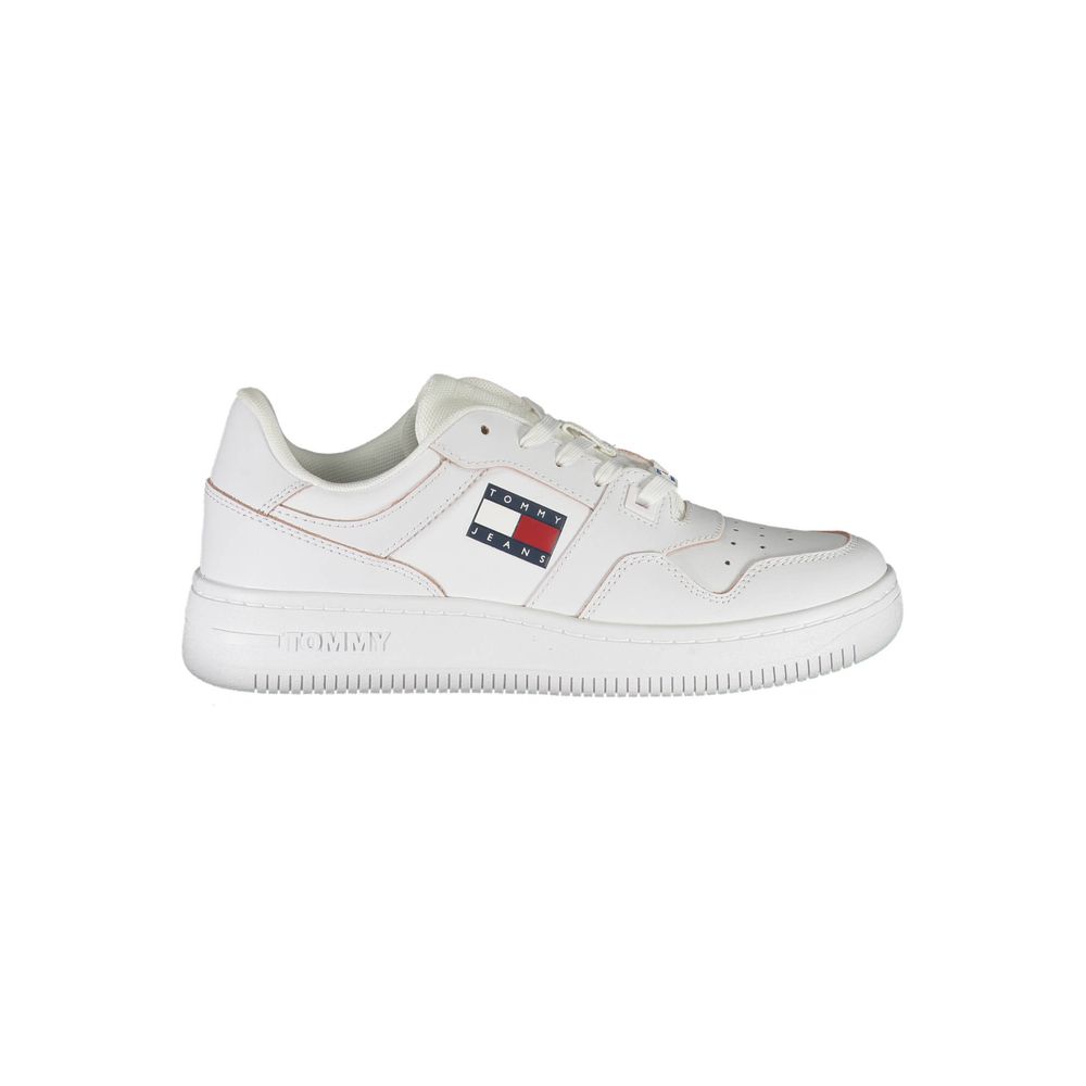 Tommy Hilfiger Bianco Leather Women Sneaker
