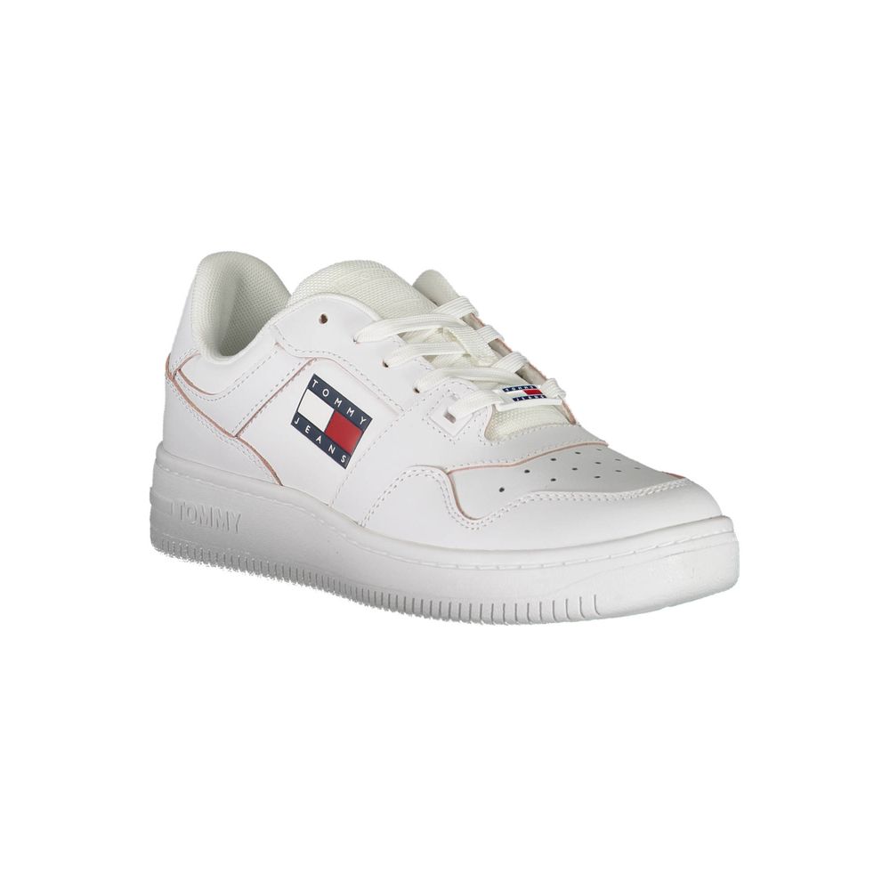 Tommy Hilfiger Bianco Leather Women Sneaker