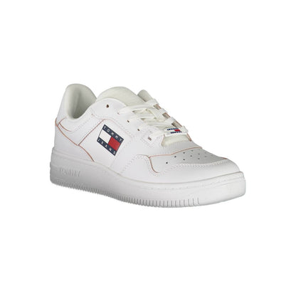 Tommy Hilfiger Bianco Leather Women Sneaker