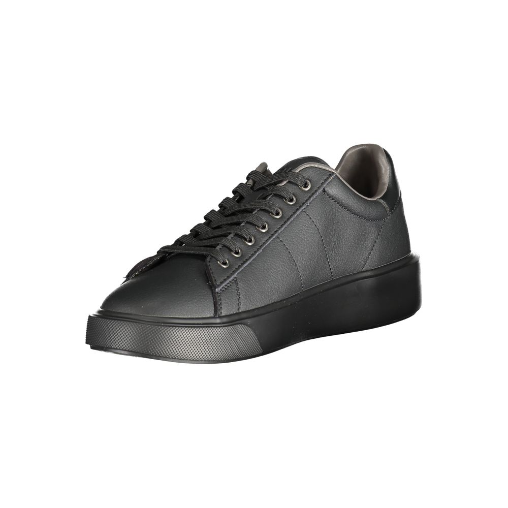 Blauer Black Polyester Low Top Sneakers