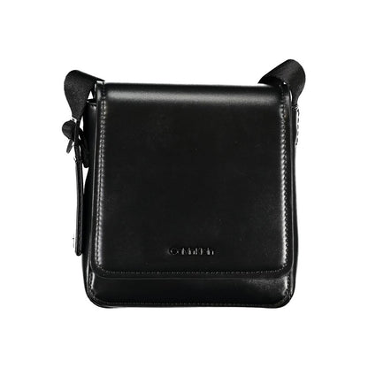 Calvin Klein Black Polyester Men Shoulder Bag