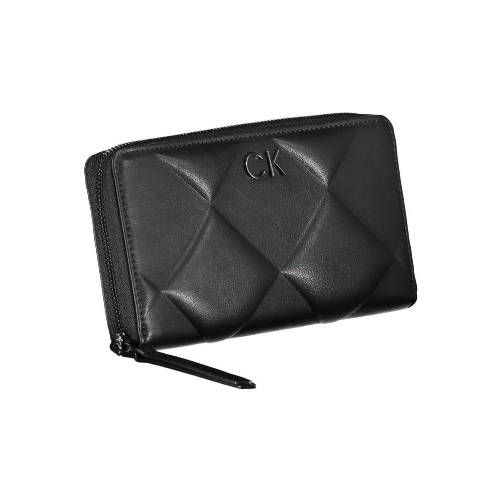 Calvin Klein Black Polyester Women Wallet