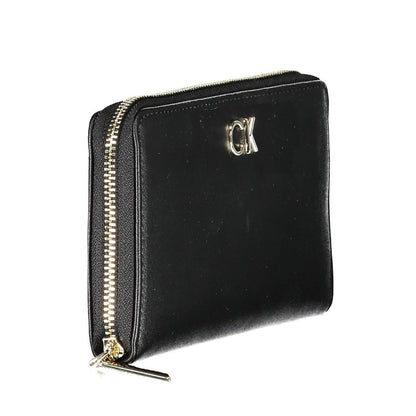 Calvin Klein Nero Poliuretano Women Wallet