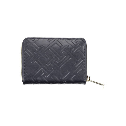 Tommy Hilfiger Blue Polyurethane Women Wallet