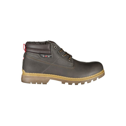 Carrera Marrone Poliuretano Uomo Stivaletto